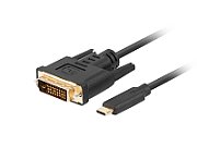 Lanberg CA-CMDV-10CU-0018-BK video cable adapter 1.8 m USB Type-C DVI-D Black