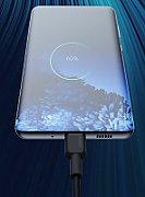 AUKEY CB-NCC1 USB-C Type-C Power Delivery PD 60W 3A 1m Nylon Black