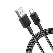 Anker 322 USB cable 1.8 m USB A USB C Black