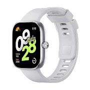 Redmi Watch 4 | Smart watch | GPS (satellite) | AMOLED | Waterproof | Silver Gray