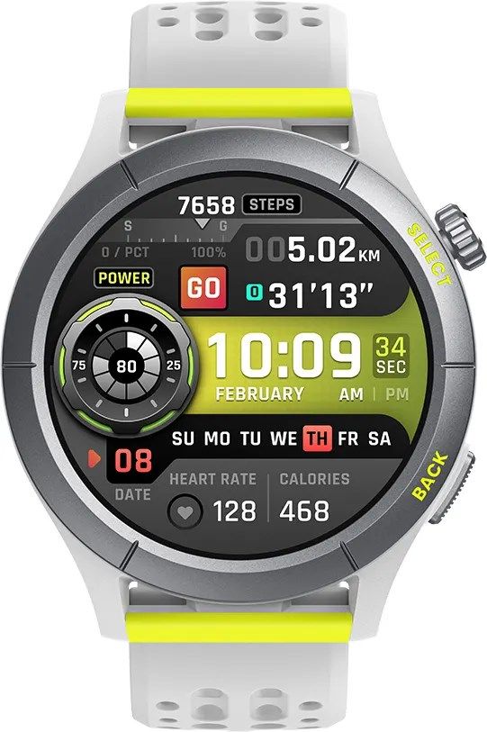 Amazfit Cheetah 3.53 cm (1.39 ) AMOLED 46.7 mm Digital 454 x 454 pixels Touchscreen Grey GPS (satellite)