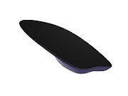 NATEC MOUSE PAD CHIPMUNK NAVY BLUE 230X200MM MEMOR