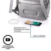 XD DESIGN ANTI-THEFT BACKPACK BOBBY SOFT GREY P/N: P705.792