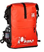 AMPHIBIOUS WATERPROOF BACKPACK OVERLAND 30L RED P/N: ZSF-1030.03