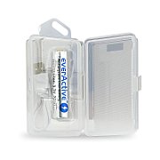 Battery everActive 18650 3.7V Li-ion 2600mAh micro USB with protection BOX