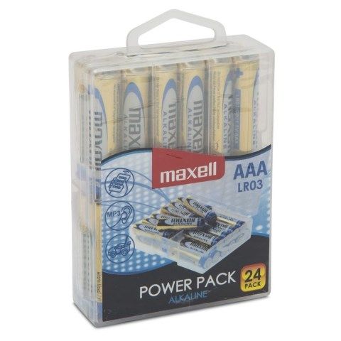MAXELL battery Alkaline LR03  VALUE BOX 24 pcs.