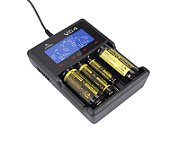 XTAR VC4SL battery charger to Li-ion / Ni-MH / Ni-CD 18650