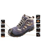 Work boots  suede  size 43  CE