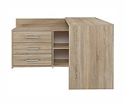 Topeshop DANY SONOMA KPL computer desk Oak colour