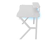 Genesis Gaming Tisch HOLM 320 RGB weiĂź (120cm x 75cm)