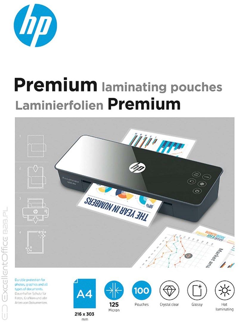 HP Premium lamination film A4 100 pc(s)