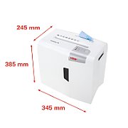 HSM shredstar X5 document shredder  4.5 x 30 mm + separate CD-cutting mechanism