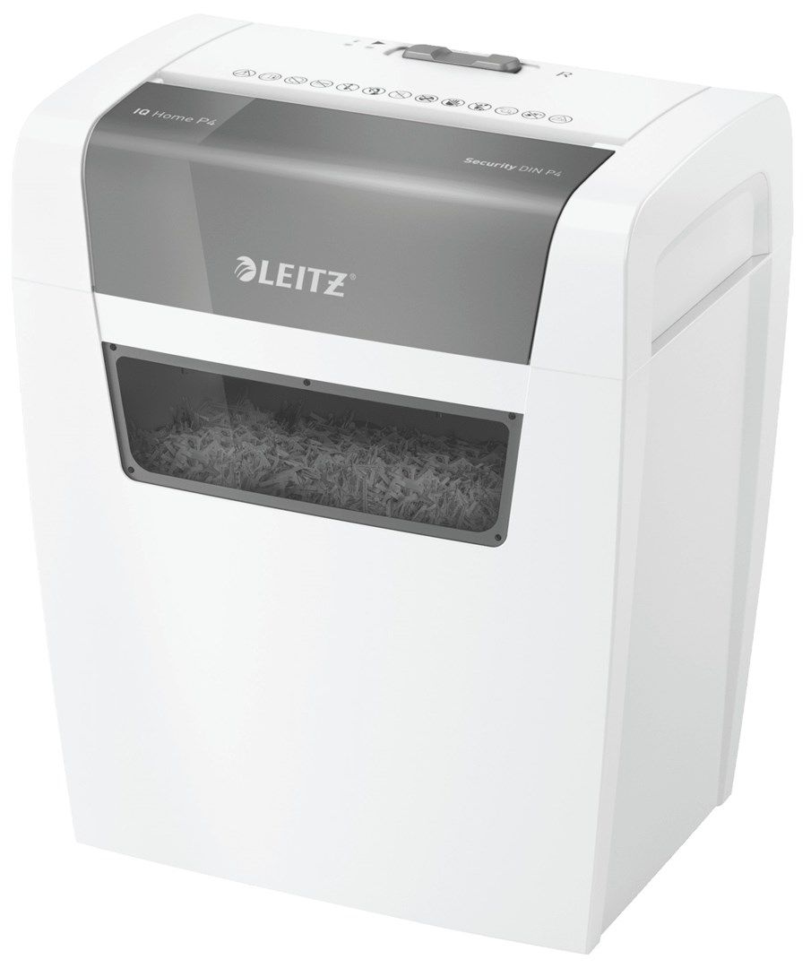Leitz IQ Home Shredder  P4  6 sheets  15 l garbage can