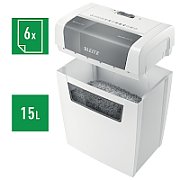Leitz IQ Home Shredder  P4  6 sheets  15 l garbage can