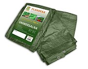 REINFORCED GREEN TARPAULIN 90g 8 x 12m BRADAS