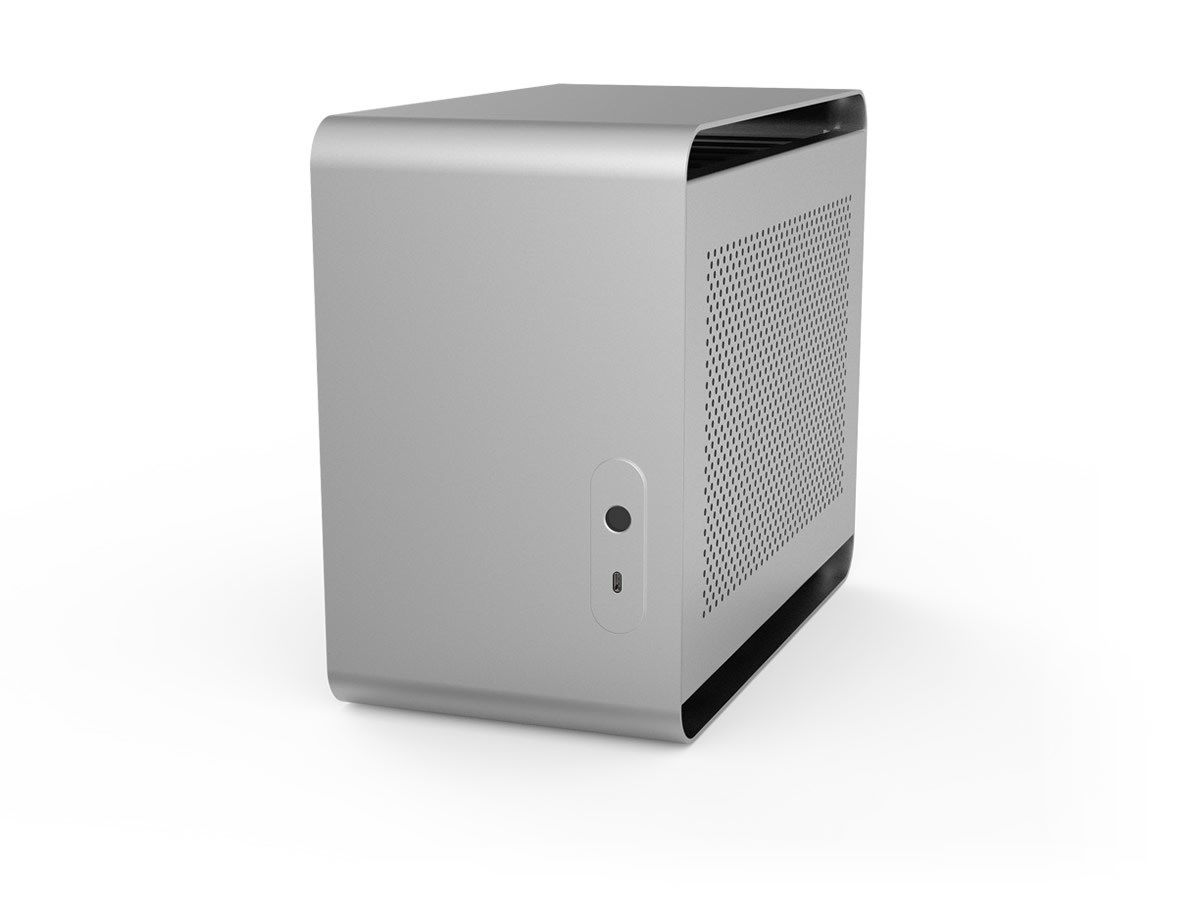 Streacom DA2 Mini-ITX Case - Silver