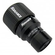Koolance QD3 Quick Release Straight Male on 16/10mm - no-spill  black