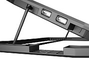 NATEC Laptop Cooling Pad Oriole 15.6-17.3inch LED notebook cooling pad 43.9 cm (17.3 )