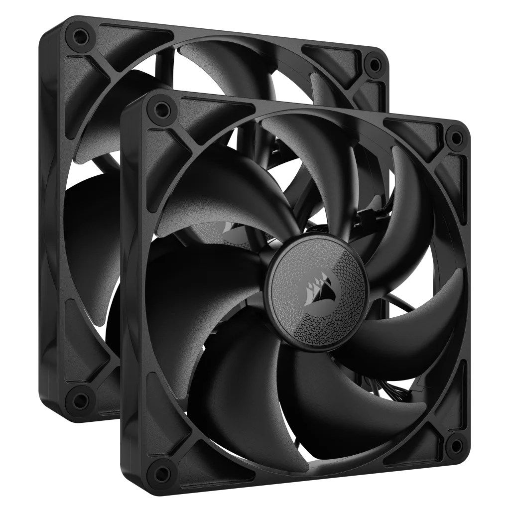 Corsair iCUE LINK RX140 Series  PWM Fan 2 Pack - 140mm  black