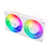 Ventilator Akasa AK-FN112-WH ,120 x 120 x  mm ,Alb ,RGB 