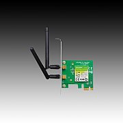 Adaptor wireless TP-Link, N300, PCI-E, 2 antene detasabile