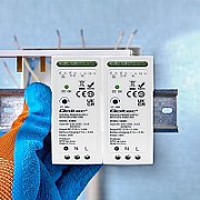 Qoltec 50885 Stable DIN Rail Power Supply with UPS function | 40W