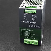 Qoltec 50886 Module UPS DC for DIN rail | 40A | 24V