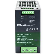 Qoltec 50886 Module UPS DC for DIN rail | 40A | 24V