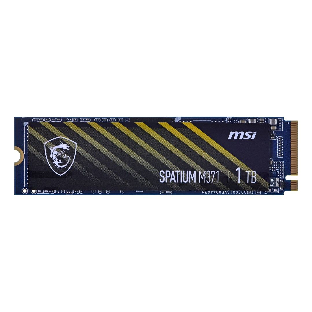 MSI MSI SPATIUM M371 NVME M.2 1TB internal solid state drive 1000 GB PCI Express 3.0