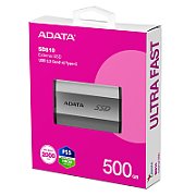 ADATA SD810 500 GB Black  Silver