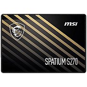 MSI MSI SPATIUM S270 SATA 2.5 480GB internal solid state drive 2.5  Serial ATA III 3D NAND
