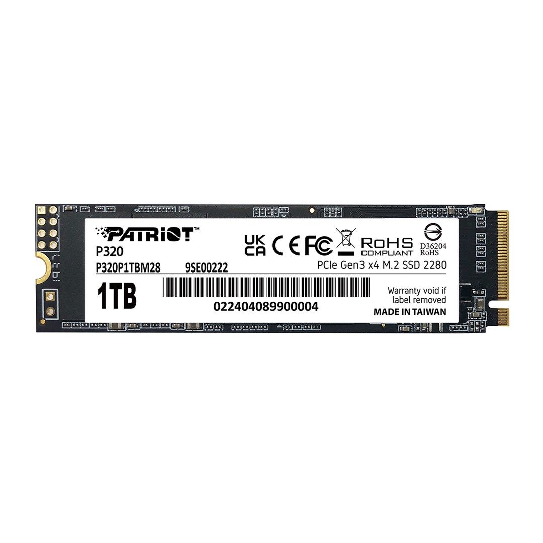 Patriot Memory SSD PATRIOT VIPER P320 M.2 PCI-Ex4 NVMe 512GB 3GB/S (P320P512GM28)
