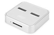 Digitus M.2 NVMe + M.2 SATA SSD Docking Station with SD Express Card Reader  USB-C™