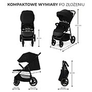 Kinderkraft pram TRIG 3 ONYX BLACK