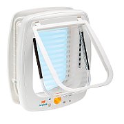 FERPLAST Swing 9 - Door for medium dogs and large cats  white