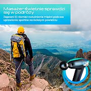 Extralink Massage Gun Lite | Massage gun | 3200 RPM  6 replaceable tips