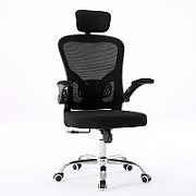 Topeshop FOTEL DORY CZERŃ office/computer chair Padded seat Mesh backrest