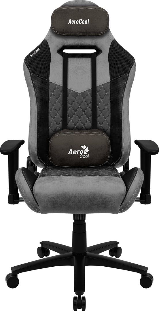 Aerocool DUKE AeroSuede Universal gaming chair Black Grey