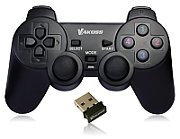 Vakoss GP-3925BK Gaming Controller Black RF Gamepad Analogue / Digital PC  Playstation 3