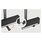 Maclean MC-914 Universal Soundbar Mount Speaker Holder Mounting Under TV up to 15kg VESA Space Saving