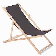Classic beech lounger GreenBlue GB183M Melange brown
