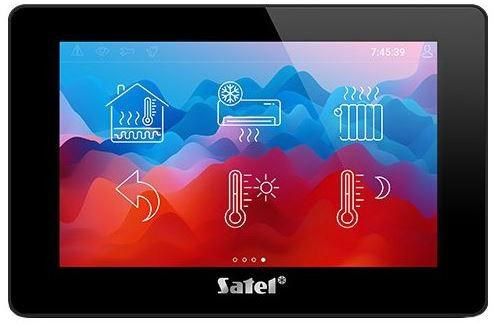 SATEL KEYPAD WITH TOUCH SCREEN 7  INT-TSH2-B BLACK