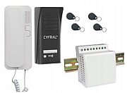 INTERCOM CYFRAL COSMO 1-TENANT BLACK