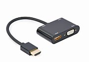 Gembird A-HDMIM-HDMIFVGAF-01 interface cards/adapter HDMI  VGA