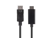 Lanberg CA-DPHD-11CC-0010-BK cable gender changer DisplayPort HDMI Black