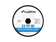 LANBERG HDMI CABLE M/M V2.0 10M OPTICAL AOC BLACK CA-HDMI-20FB-0100-BK