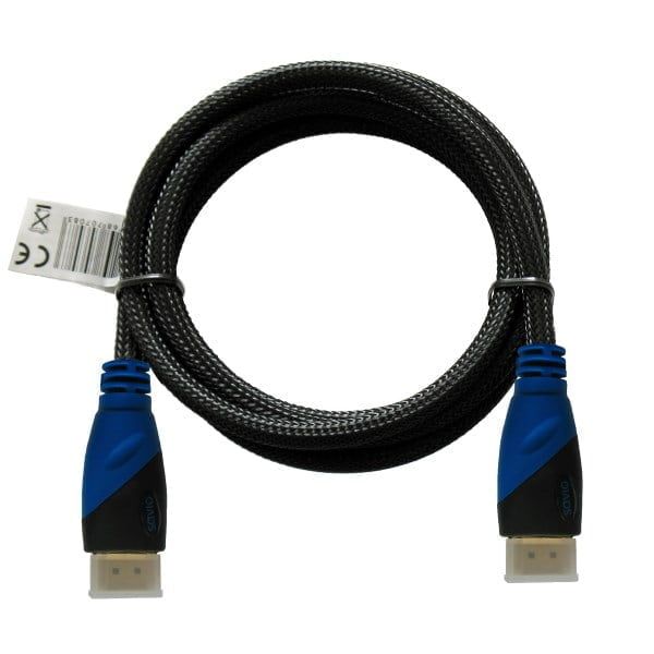 Savio CL-48 HDMI cable 2 m HDMI Type A (Standard) Black Blue