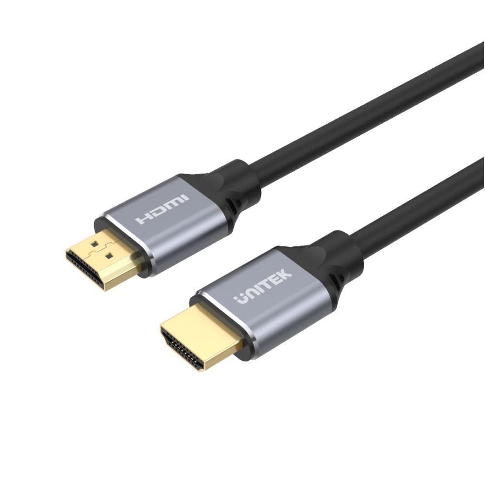 UNITEK C138W HDMI cable 2 m HDMI Type A (Standard) Black  Grey