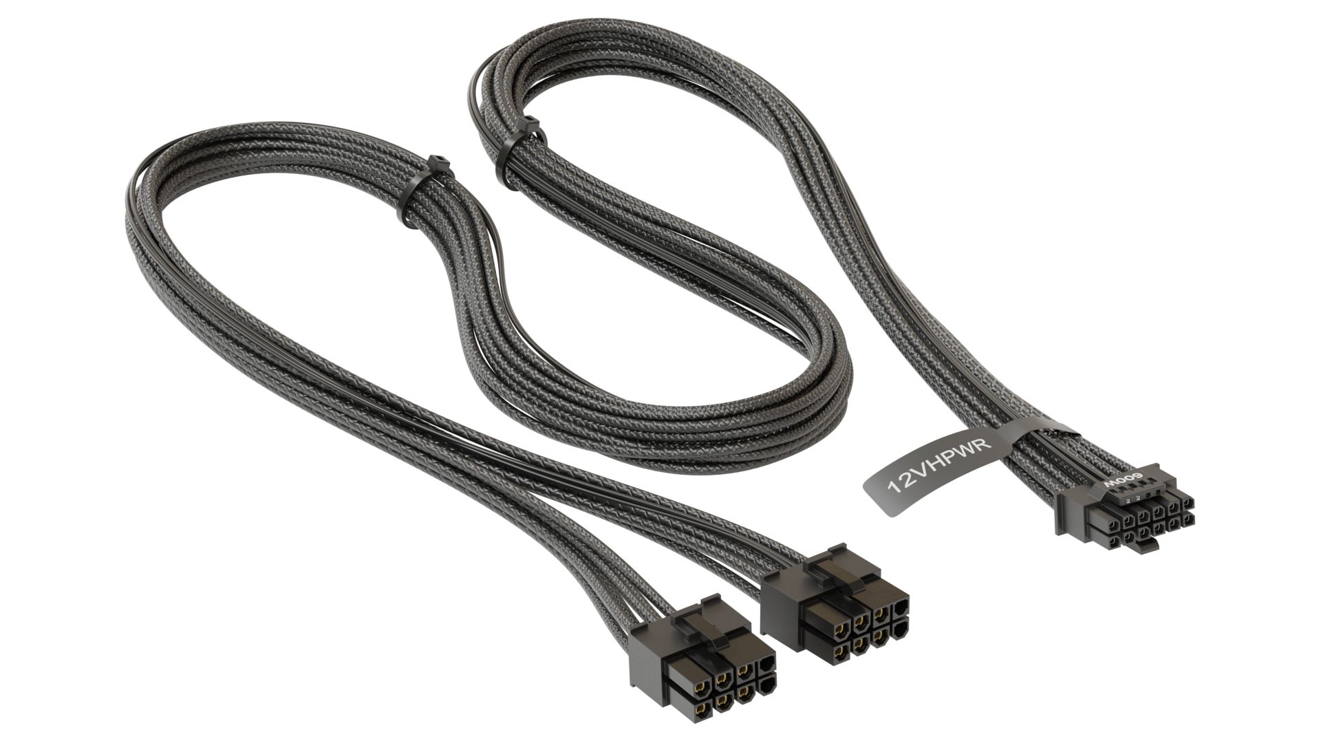Seasonic 12VHPWR PCIe 5.0 Adapter Cable - Black