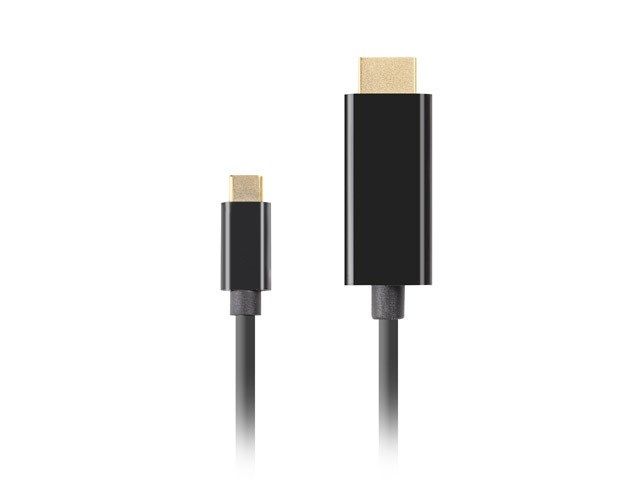 LANBERG CABLE USB-C(M)->HDMI(M) 3M 4K 60HZ BLACK